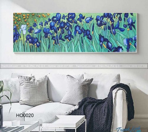 Bo tranh canvas hoa treo tuong trang tri phong khach 16