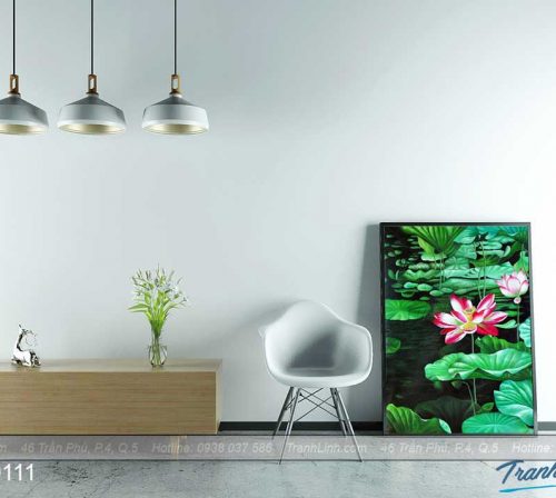 Bo tranh canvas hoa treo tuong trang tri phong khach 79