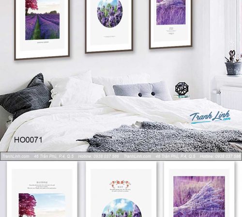 Bo tranh canvas hoa treo tuong trang tri phong ngu 18