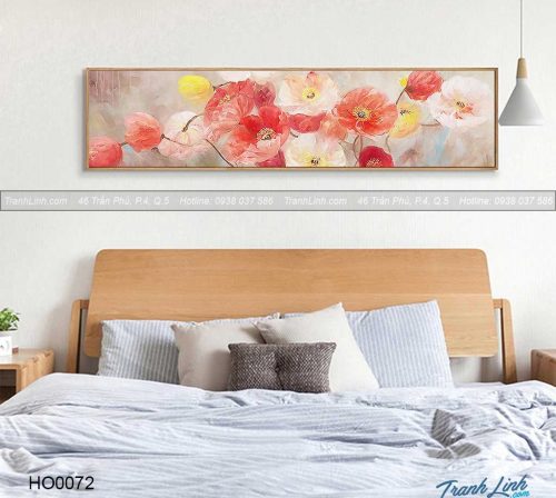 Bo tranh canvas hoa treo tuong trang tri phong ngu 19