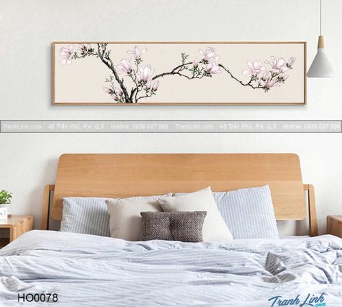 Bo tranh canvas hoa treo tuong trang tri phong ngu 23