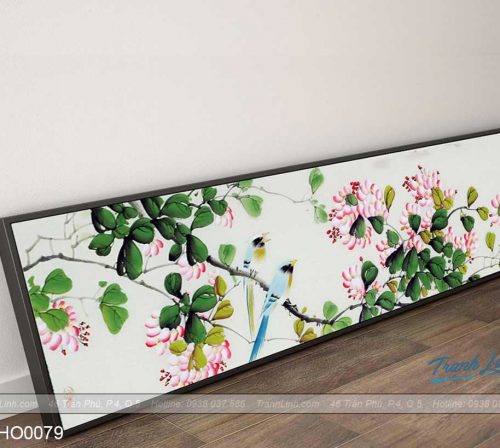 Bo tranh canvas hoa treo tuong trang tri phong ngu 24