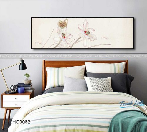 Bo tranh canvas hoa treo tuong trang tri phong ngu 26