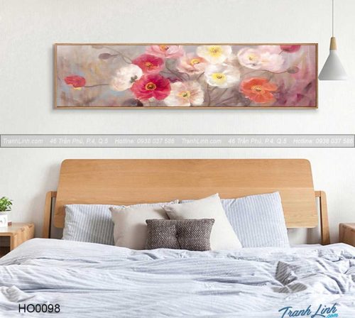 Bo tranh canvas hoa treo tuong trang tri phong ngu 31