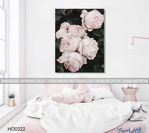 Bo tranh canvas hoa treo tuong trang tri phong ngu 55