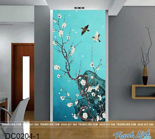 Bo tranh canvas treo tuong trang tri cau thang 9