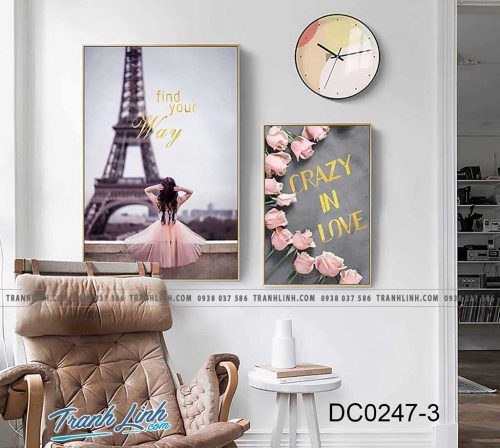 Bo tranh canvas treo tuong trang tri phong ngu 108