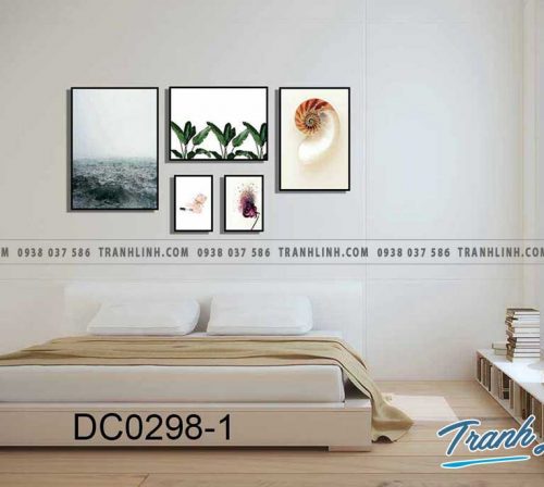 Bo tranh canvas treo tuong trang tri phong ngu 121