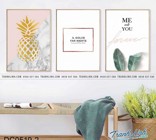 Bo tranh canvas treo tuong trang tri phong ngu 170