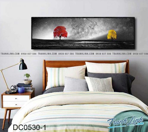 Bo tranh canvas treo tuong trang tri phong ngu 175