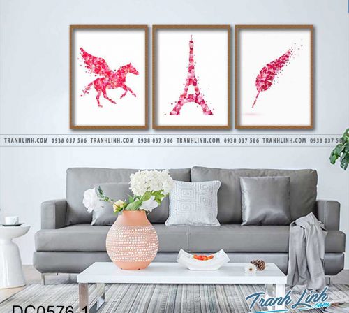 Bo tranh canvas treo tuong trang tri phong ngu 187