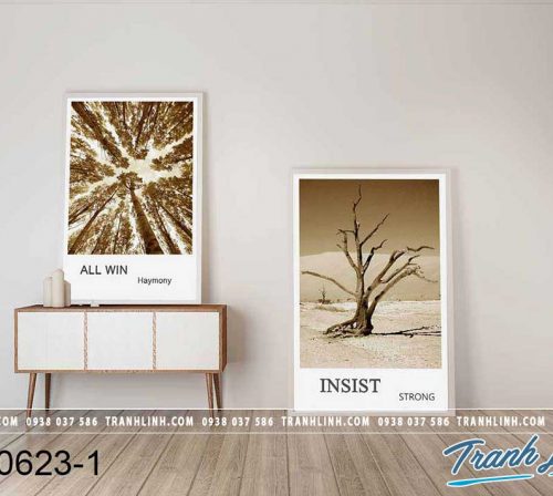 Bo tranh canvas treo tuong trang tri phong ngu 197