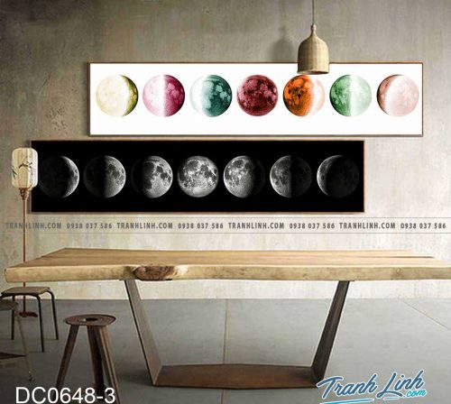 Bo tranh canvas treo tuong trang tri phong ngu 212