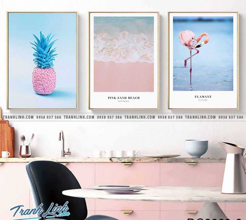 Bo tranh canvas treo tuong trang tri phong ngu 218