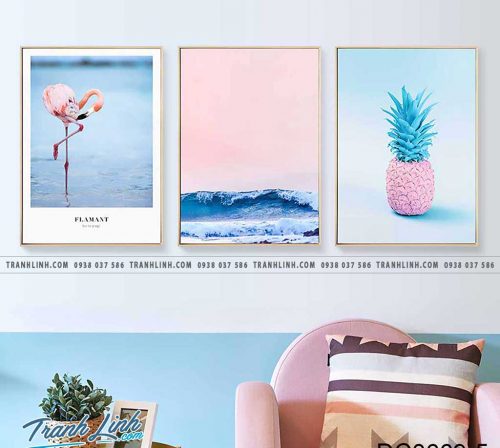 Bo tranh canvas treo tuong trang tri phong ngu 219