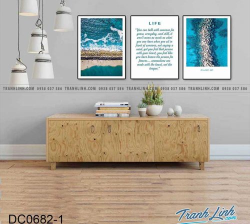 Bo tranh canvas treo tuong trang tri phong ngu 223