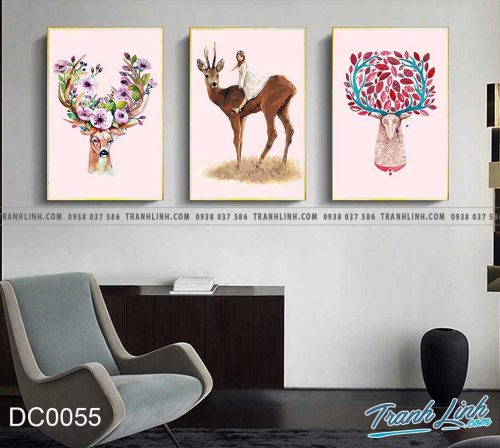 Bo tranh canvas treo tuong trang tri phong ngu 31