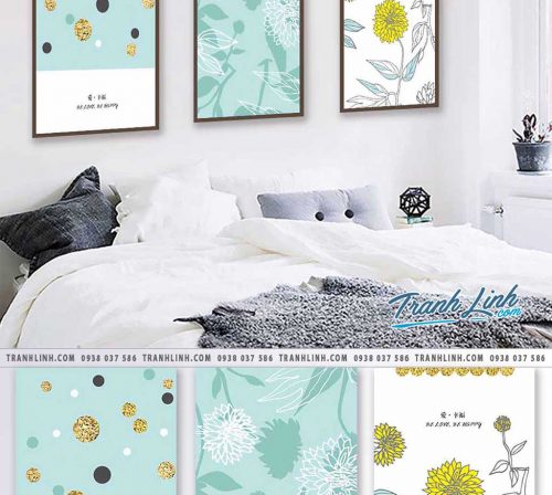 Bo tranh canvas treo tuong trang tri phong ngu 35