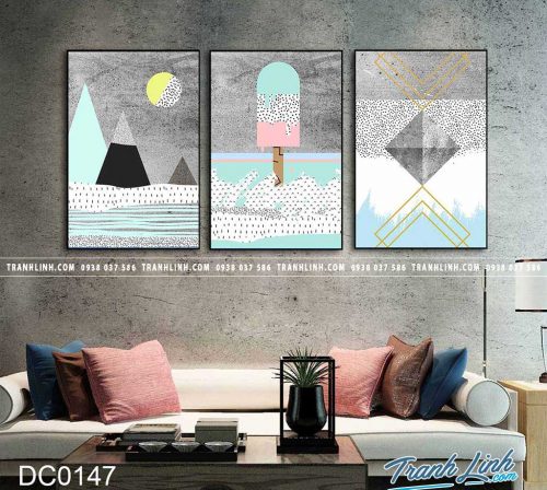 Bo tranh canvas treo tuong trang tri phong ngu 64