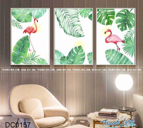 Bo tranh canvas treo tuong trang tri phong ngu 68