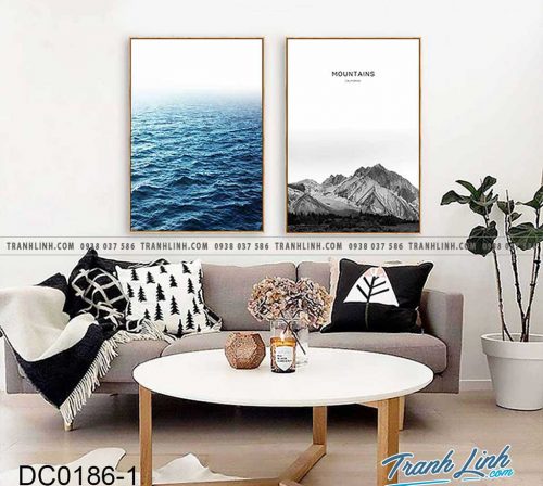 Bo tranh canvas treo tuong trang tri phong ngu 90