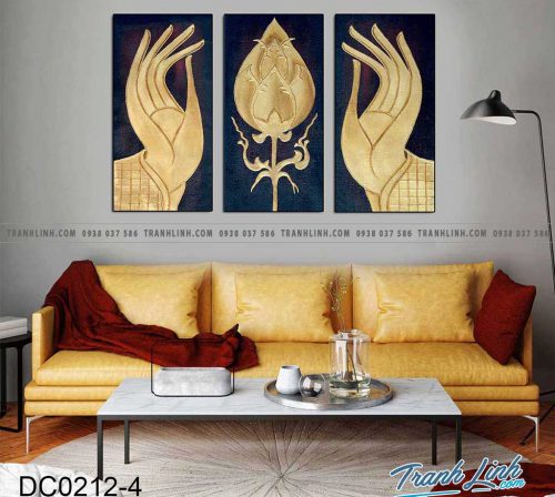 Bo tranh canvas treo tuong trang tri phong tho 6