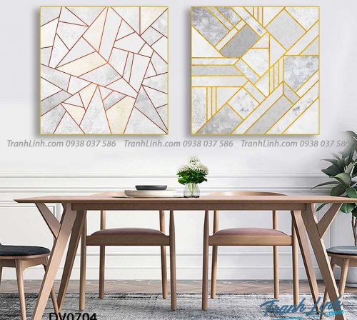 Tranh canvas treo tuong trang tri phong an truu tuong 2