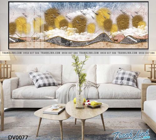 Tranh canvas treo tuong trang tri phong ngu phong canh truu tuong 15