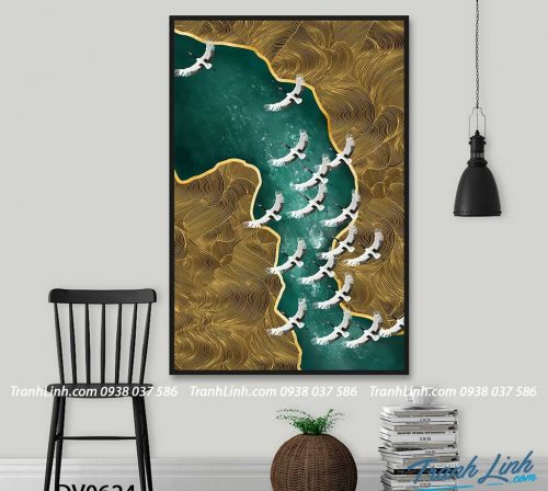 Tranh canvas treo tuong trang tri truu tuong 182