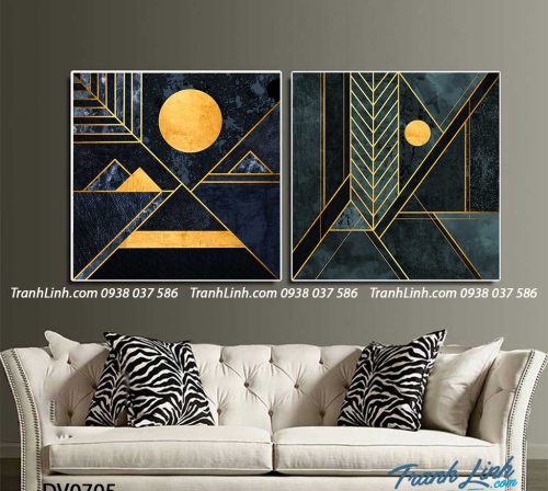 Tranh canvas treo tuong trang tri truu tuong 209