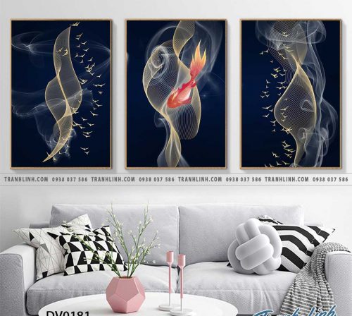 Tranh canvas treo tuong trang tri truu tuong 32
