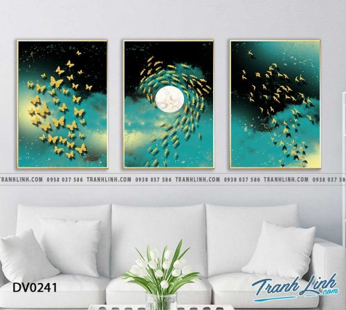 Tranh canvas treo tuong trang tri truu tuong 45