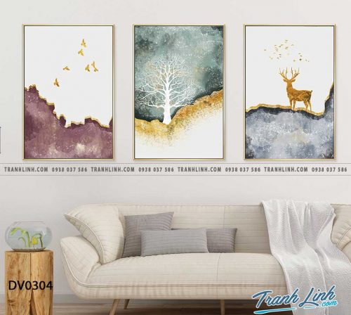 Tranh canvas treo tuong trang tri truu tuong 64