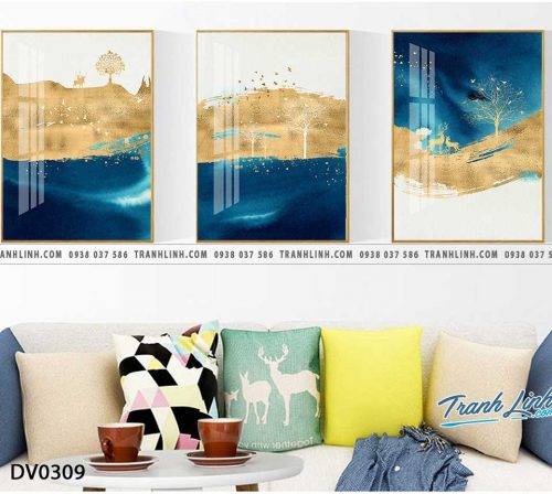 Tranh canvas treo tuong trang tri truu tuong 69