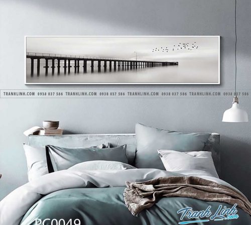 Bo tranh Canvas treo tuong trang tri phong khach phong canh PC0049
