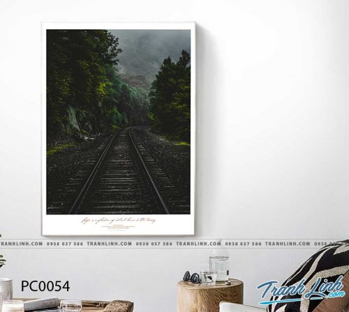 Bo tranh Canvas treo tuong trang tri phong khach phong canh PC0054