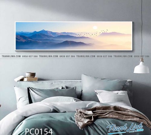 Bo tranh Canvas treo tuong trang tri phong khach phong canh PC0154