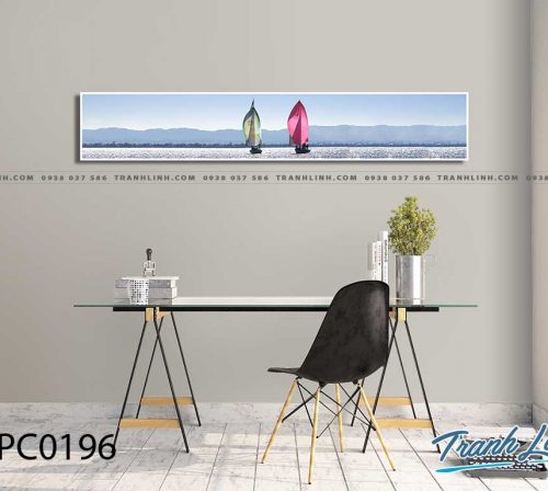 Bo tranh Canvas treo tuong trang tri phong khach phong canh PC0196