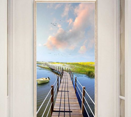 Bo tranh Canvas treo tuong trang tri phong khach phong canh PC0253