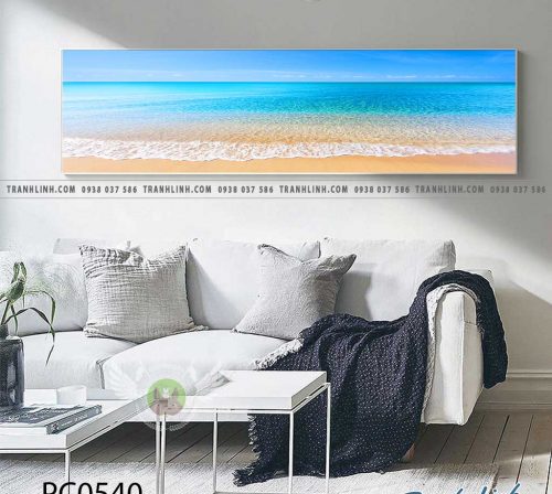 Bo tranh Canvas treo tuong trang tri phong khach phong canh PC0540