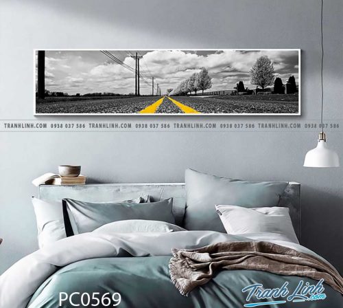 Bo tranh Canvas treo tuong trang tri phong khach phong canh PC0569