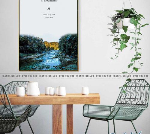 Bo tranh Canvas treo tuong trang tri phong khach phong canh PC0621