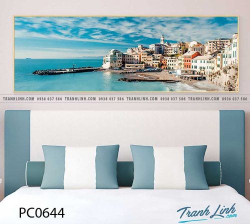 Bo tranh Canvas treo tuong trang tri phong khach phong canh PC0644