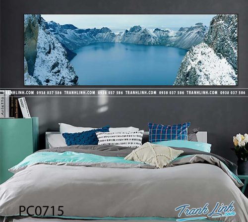 Bo tranh Canvas treo tuong trang tri phong khach phong canh PC0715