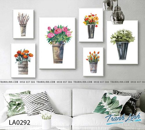 tranh canvas treo tuong trang tri la cay phong ngu 122