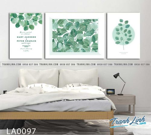 tranh canvas treo tuong trang tri la cay phong ngu 61
