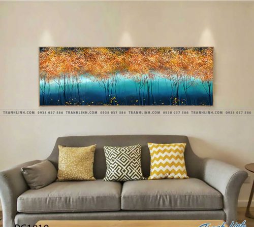 Bo tranh Canvas treo tuong trang tri phong khach phong canh PC1019