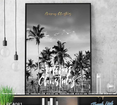 Bo tranh Canvas treo tuong trang tri phong khach phong canh PC1081