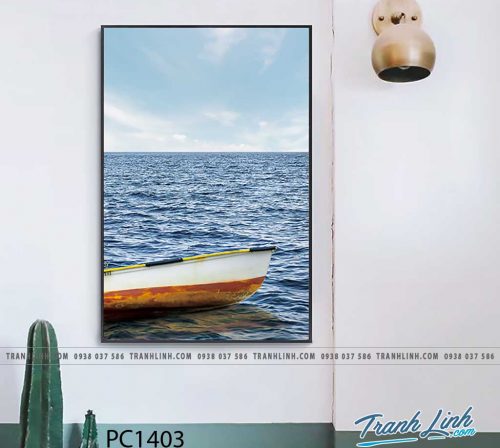 Bo tranh Canvas treo tuong trang tri phong khach phong canh PC1403