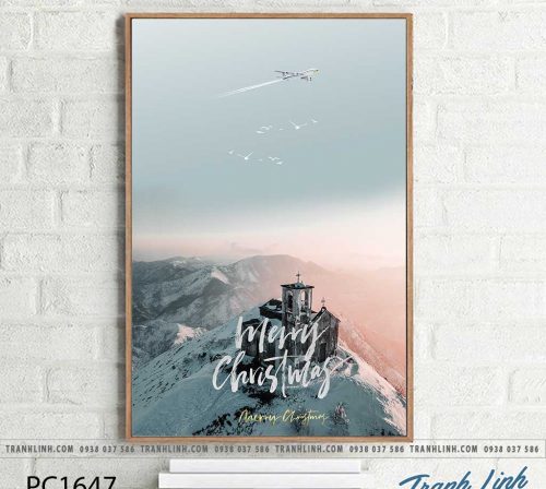 Bo tranh Canvas treo tuong trang tri phong khach phong canh PC1647